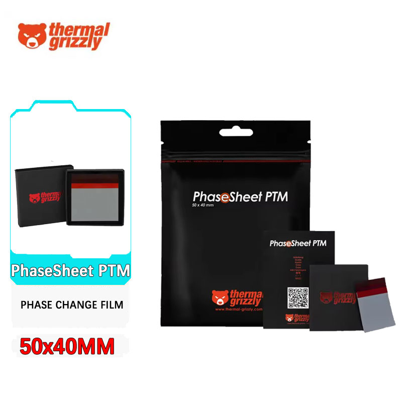 Laptop Cooling Pad - 열 그리즐리 PhaseSheet PTM 상 변화