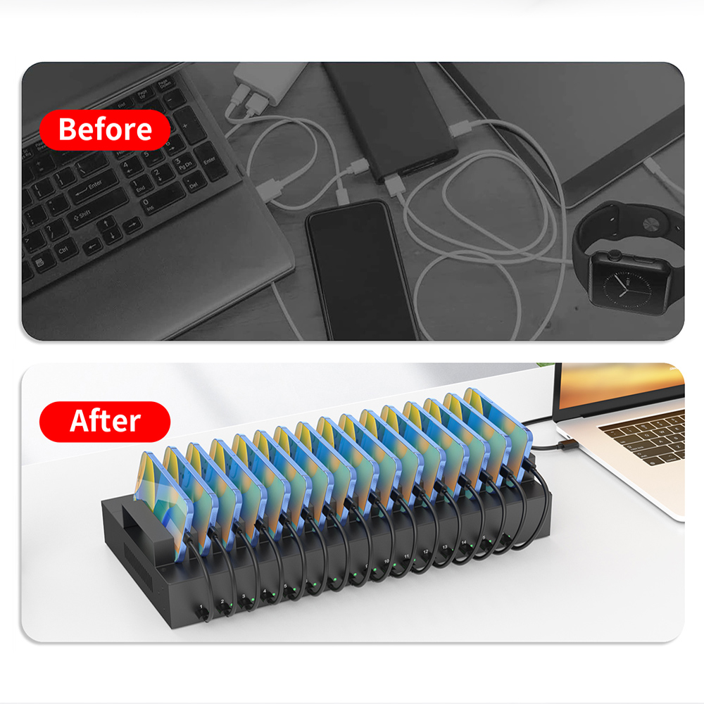 Usb C Hub - CA16-165C 16포트 USB 타입-C 허브 USB