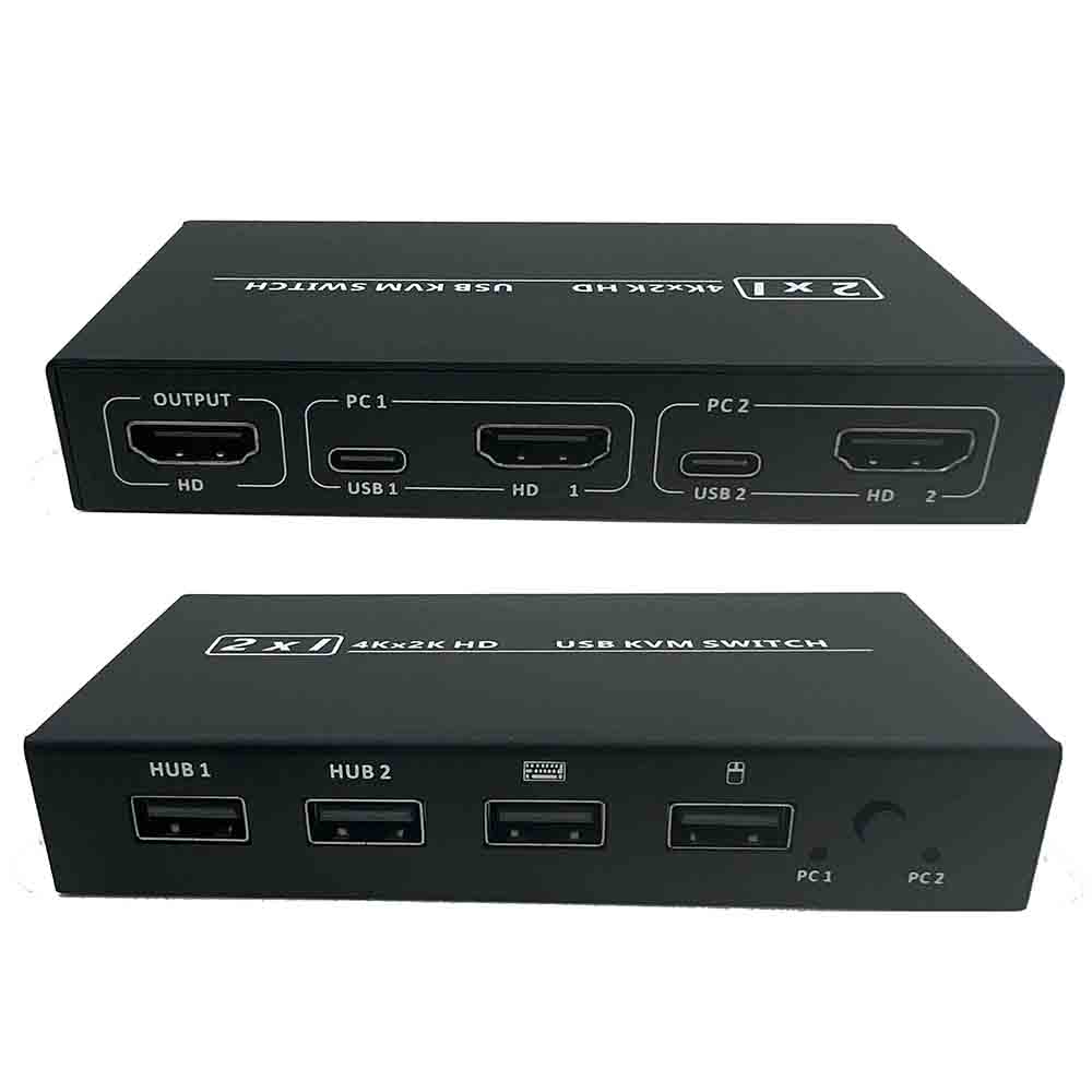 2 인 1 아웃 USB HDMI 호환 KVM 스위치 박 - Hdmi Cable 리뷰 및 가격