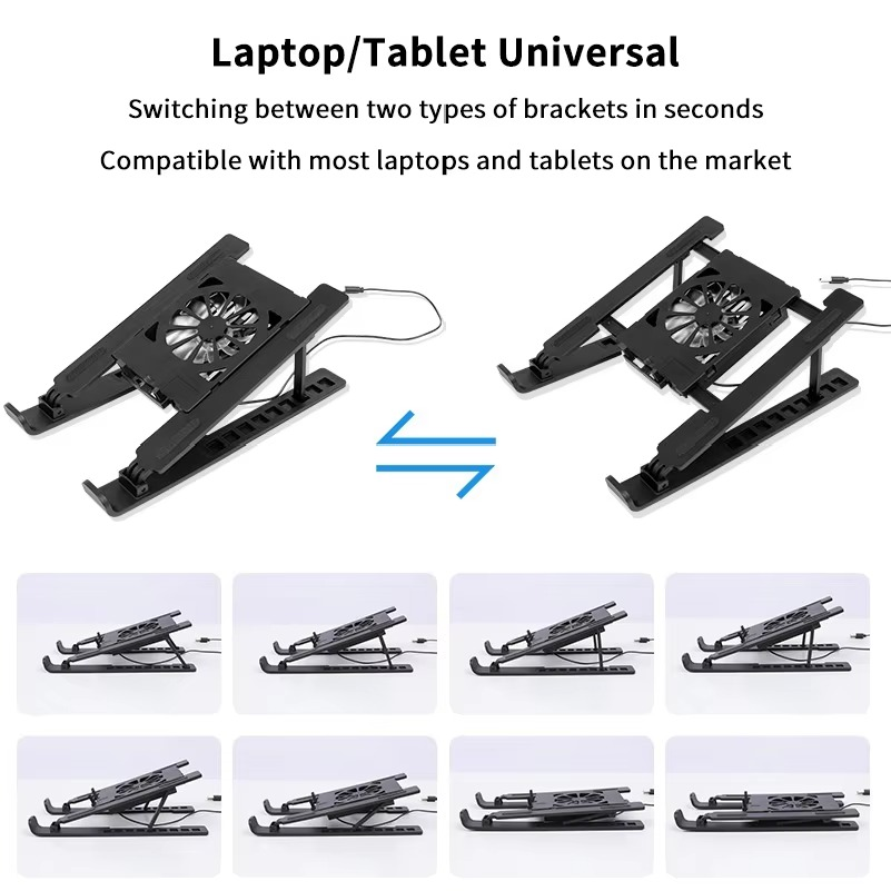 노트북 쿨링 받침대, 접이식 노트북 쿨링 패드, 휴대용 - Laptop Cooling Pad 리뷰 및 가격