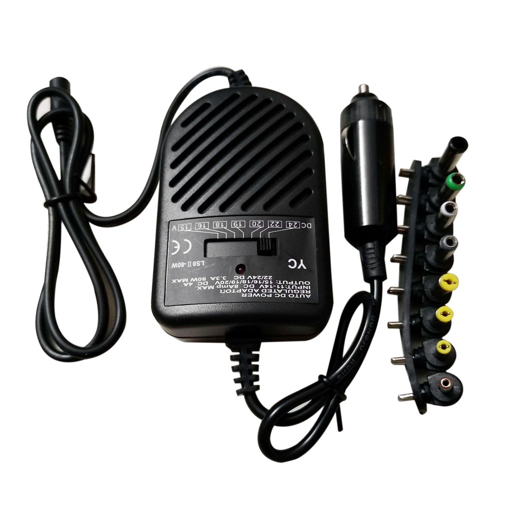 범용 80W 휴대용 충전기, LED 자동차 어댑터, 전 - Laptop Charger 리뷰 및 가격
