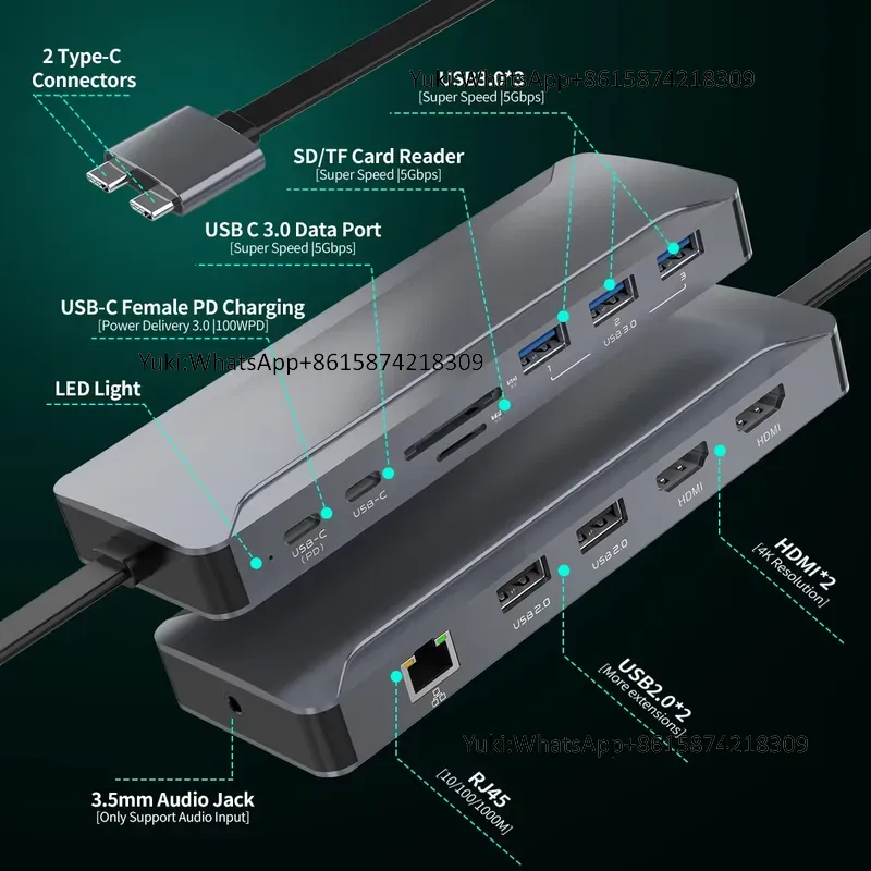 핫세일 듀얼 디스플레이 화면 타입 C to 4K30HZ - Usb C Hub 리뷰 및 가격