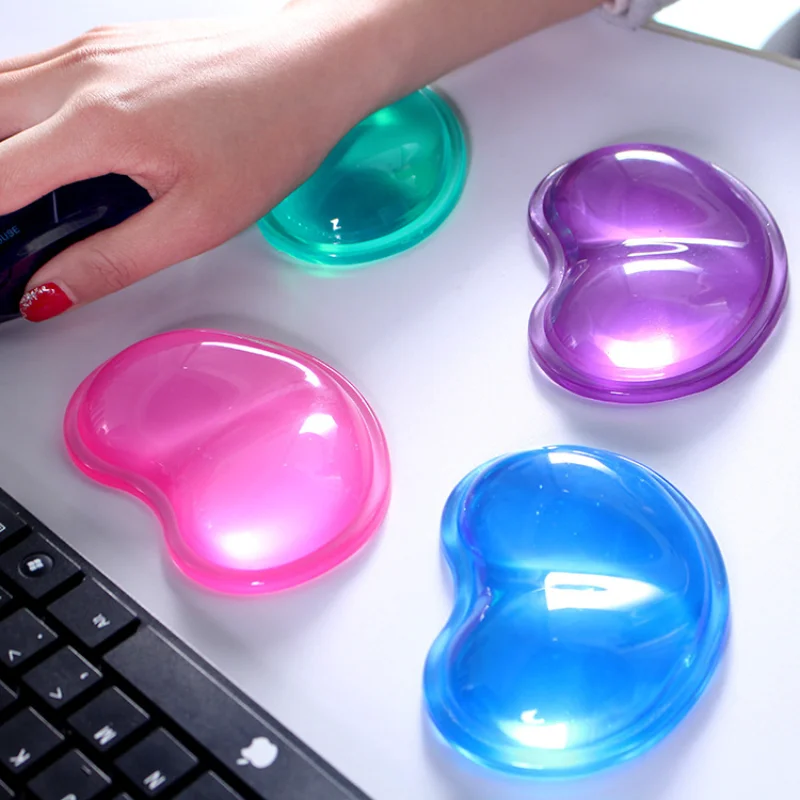 실리콘 젤 손목 받침대 하트 모양의 반투명 인체 공학적 - Laptop Mouse 리뷰 및 가격