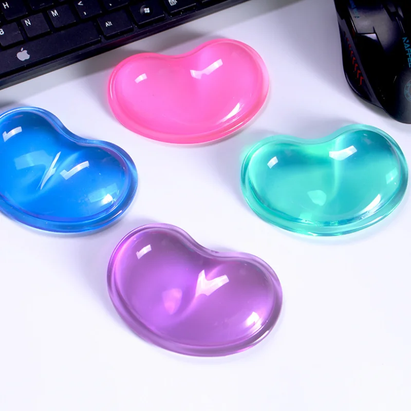 실리콘 젤 손목 받침대 하트 모양의 반투명 인체 공학적 - Laptop Mouse 리뷰 및 가격