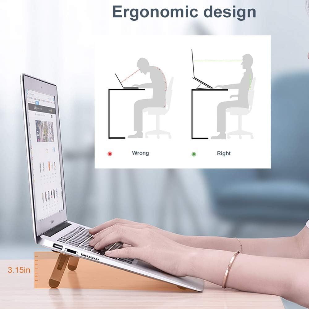 새로운 투명 노트북 거치대, 접이식 범용 노트북 받침대 - Laptop Cooling Pad 리뷰 및 가격
