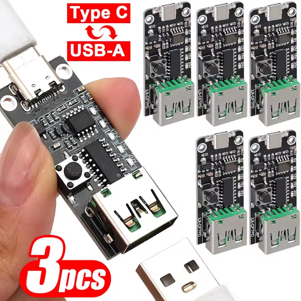 1~3개 USB-C 5A PD 트리거 보드, Type- - Usb C Hub 리뷰 및 가격