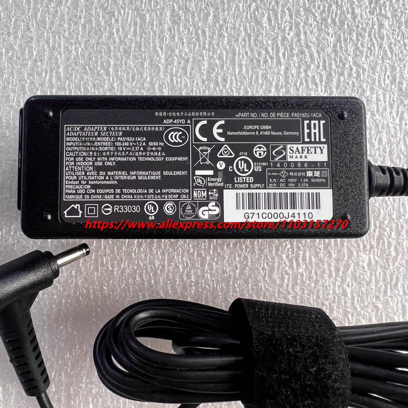 정품 ADP-45YD A PA5192U-1ACA 19V - Laptop Charger 리뷰 및 가격